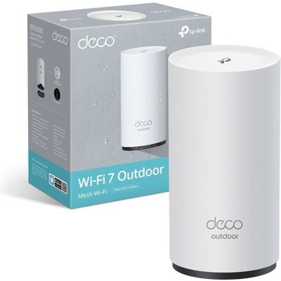 TP-Link Deco BE25-Outdoor Routeur WiFi 7 Mesh BE3600 Répéteur WiFi 7 Extérieur/Intérieur - Publicité TP-Link Deco BE25-Outdoor Routeur WiFi 7 Mesh BE3600 Répéteur WiFi 7 Extérieur/Intérieur - Publicité