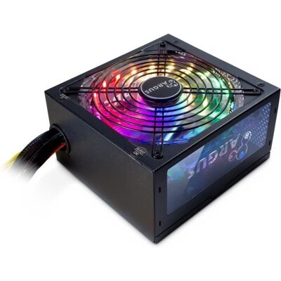 Unité dalimentation - INTERTECH - ARGUS RGB-500W II - 80 PLUS Bronze - 500W - Refroidissement actif - Publicité Unité dalimentation - INTERTECH - ARGUS RGB-500W II - 80 PLUS Bronze - 500W - Refroidissement actif - Publicité
