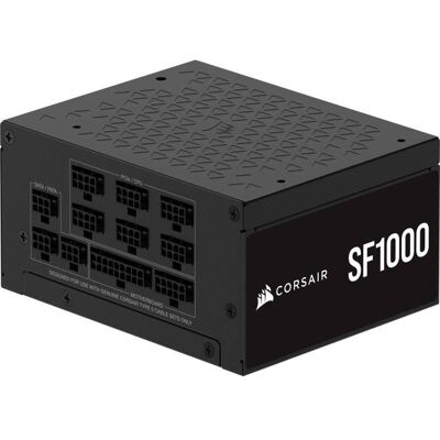 Alimentation modulaire SFX - CORSAIR - SF Series SF1000 - 80 PLUS Platinum Noir - Publicité Alimentation modulaire SFX - CORSAIR - SF Series SF1000 - 80 PLUS Platinum Noir - Publicité