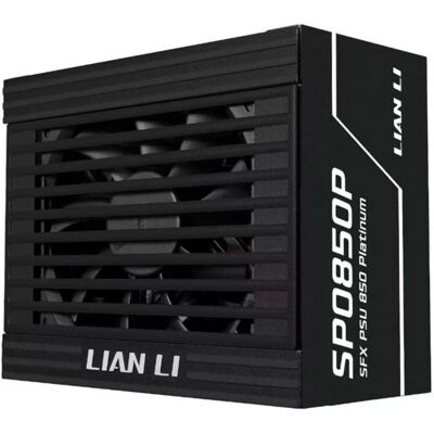 Alimentation PC 850W noire - LIAN LI - SP850P - 80 PLUS Platinum - 3x 6+2 broches - 20/24 broches - Ventilateur 9 2 cm Noir - Publicité Alimentation PC 850W noire - LIAN LI - SP850P - 80 PLUS Platinum - 3x 6+2 broches - 20/24 broches - Ventilateur 9 2 cm Noir - Publicité