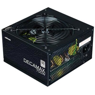 Alimentation PC - ZALMAN - DecaMax 700W - 80Plus - Non modulaire - Ventilateur 120mm - Noir Noir - Publicité Alimentation PC - ZALMAN - DecaMax 700W - 80Plus - Non modulaire - Ventilateur 120mm - Noir Noir - Publicité