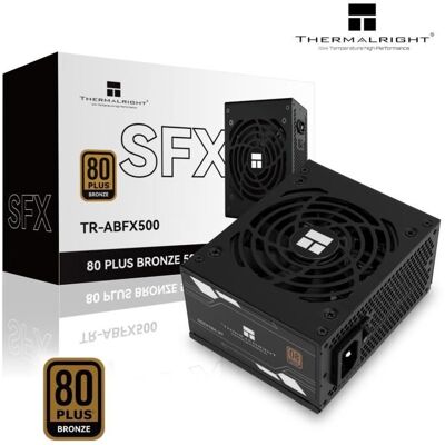 Alimentation PC non modulaire - THERMALRIGHT ABFX 500 - 80+ Bronze - Noir Noir - Publicité Alimentation PC non modulaire - THERMALRIGHT ABFX 500 - 80+ Bronze - Noir Noir - Publicité