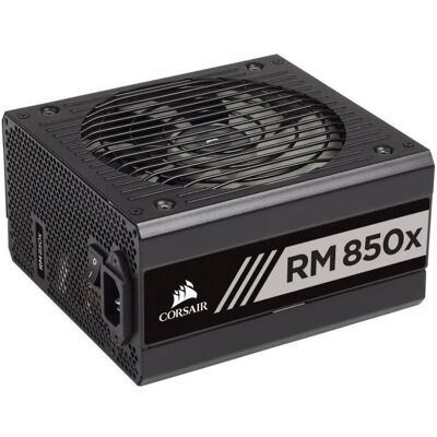 Alimentation PC - CORSAIR - RM850x Shift - 850 Watt - ATX 3.1 - PCIe 5.1 - Cybenetics GOLD Certified - Shifted Modular PSU Noir - Publicité Alimentation PC - CORSAIR - RM850x Shift - 850 Watt - ATX 3.1 - PCIe 5.1 - Cybenetics GOLD Certified - Shifted Modular PSU Noir - Publicité