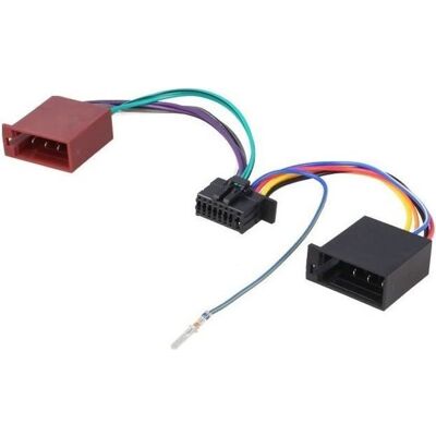 Câble ISO pour autoradios - Kenwood - KMM-205 KMM-BT205 KMM-BT305 KMM-BT505DAB - Noir - Universel - Voiture Noir - Publicité Câble ISO pour autoradios - Kenwood - KMM-205 KMM-BT205 KMM-BT305 KMM-BT505DAB - Noir - Universel - Voiture Noir - Publicité