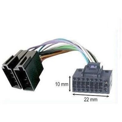 Câble adaptateur ISO autoradio - TechExpert - JVC KD-R442 KD-R443 KD-R444 - Noir - Universel - 8 broches Noir - Publicité Câble adaptateur ISO autoradio - TechExpert - JVC KD-R442 KD-R443 KD-R444 - Noir - Universel - 8 broches Noir - Publicité