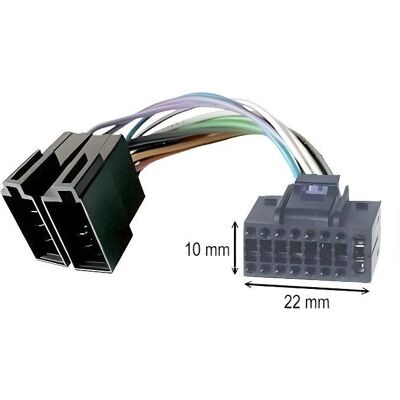 TECHEXPERT Cable adaptateur ISO autoradio JVC KD-R461 KD-R462 KD-R472 KD-R501 KD-R502 KD-R511 Noir - Publicité TECHEXPERT Cable adaptateur ISO autoradio JVC KD-R461 KD-R462 KD-R472 KD-R501 KD-R502 KD-R511 Noir - Publicité