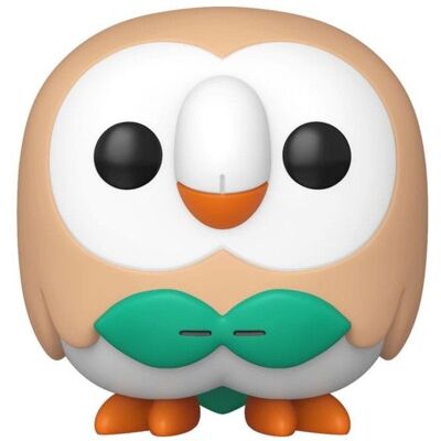 Figurine POP! - FUNKO - Rowlet - 9 cm - Beige - Collection officielle Pokémon Beige - Publicité Figurine POP! - FUNKO - Rowlet - 9 cm - Beige - Collection officielle Pokémon Beige - Publicité