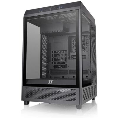 Boitier PC - THERMALTAKE - The TOWER 500 (Noir) - Boitier sans alimentation - Moyen tour - Format E-ATX Noir - Publicité Boitier PC - THERMALTAKE - The TOWER 500 (Noir) - Boitier sans alimentation - Moyen tour - Format E-ATX Noir - Publicité