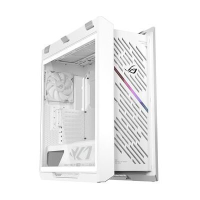 Boîtier PC - ASUS - ROG Strix Helios II - Blanc - E-ATX - Verre trempé - Ventilation optimisée Blanc - Publicité Boîtier PC - ASUS - ROG Strix Helios II - Blanc - E-ATX - Verre trempé - Ventilation optimisée Blanc - Publicité