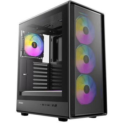 Boîtier PC ATX - ANTEC - Performance P6 NEO ARGB - Panneau mesh High-Airflow - 4 ventilateurs ARGB - Verre trempé Noir - Publicité Boîtier PC ATX - ANTEC - Performance P6 NEO ARGB - Panneau mesh High-Airflow - 4 ventilateurs ARGB - Verre trempé Noir - Publicité