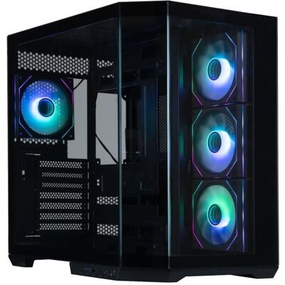 BITFENIX T10 ARGB - Boîtier PC Cube ATX - Noir - Publicité BITFENIX T10 ARGB - Boîtier PC Cube ATX - Noir - Publicité