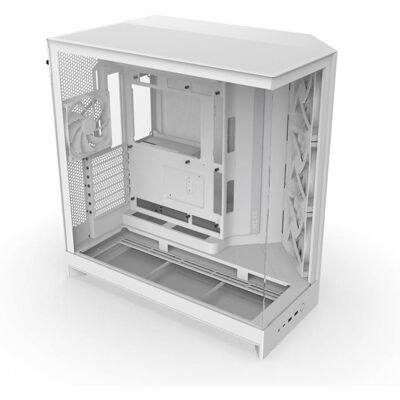 Boitier moyen-tour - NZXT - CM-H92FW-01 - H9 Flow - Double chambre - Panneaux mesh - Verre trempé - Publicité Boitier moyen-tour - NZXT - CM-H92FW-01 - H9 Flow - Double chambre - Panneaux mesh - Verre trempé - Publicité