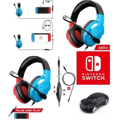 Casque Gamer - Spirit of Gamer - Pro H3 - Stéréo - Filaire - Rouge Rouge - Publicité Casque Gamer - Spirit of Gamer - Pro H3 - Stéréo - Filaire - Rouge Rouge - Publicité