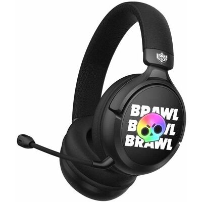 Casque gaming - SUBSONIC - BRAWL STARS - Sans fil - LED Noir - Publicité Casque gaming - SUBSONIC - BRAWL STARS - Sans fil - LED Noir - Publicité