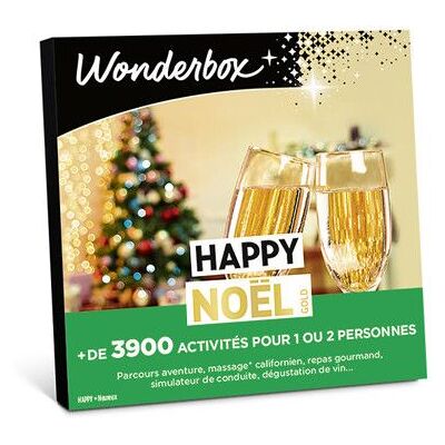 WONDERBOX Happy Noël Gold - Publicité WONDERBOX Happy Noël Gold - Publicité