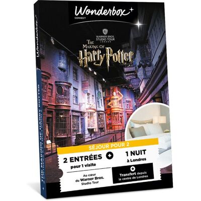 WONDERBOX CONNECT - Harry Potter Studio - Séjour 1 nuit pour 2 - Publicité WONDERBOX CONNECT - Harry Potter Studio - Séjour 1 nuit pour 2 - Publicité
