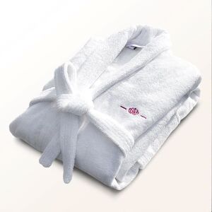 LE TEMPS D'UN BAIN Peignoir - LE TEMPS DUN BAIN - Taille M - 100% Coton 500g/m² - Doux Absorbant Unisexe - Blanc Blanc - Publicité LE TEMPS D'UN BAIN Peignoir - LE TEMPS DUN BAIN - Taille M - 100% Coton 500g/m² - Doux Absorbant Unisexe - Blanc Blanc - Publicité
