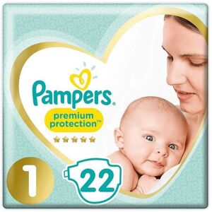 Couches Pampers New Baby Taille 1 (2-5 kg) - Pack Small (x22 couches) - Pampers Premium Protection - Blanc Blanc - Publicité Couches Pampers New Baby Taille 1 (2-5 kg) - Pack Small (x22 couches) - Pampers Premium Protection - Blanc Blanc - Publicité
