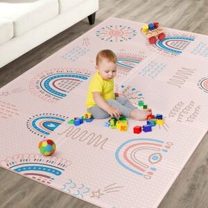 Tapis déveil pliable réversible et imperméable - 180x120x1cm Tapis de jeu enfant en mousse - NORDIC SUPERBE BEBE Gris - Publicité Tapis déveil pliable réversible et imperméable - 180x120x1cm Tapis de jeu enfant en mousse - NORDIC SUPERBE BEBE Gris - Publicité