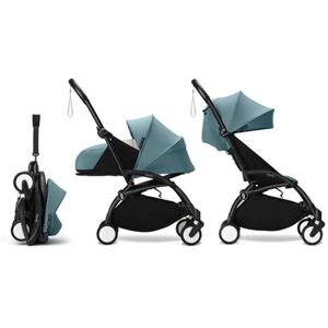STOKKE - Poussette Yoyo 3 Pack 0 Et 6 Aqua Cadre Noir Stokke Noir - Publicité STOKKE - Poussette Yoyo 3 Pack 0 Et 6 Aqua Cadre Noir Stokke Noir - Publicité