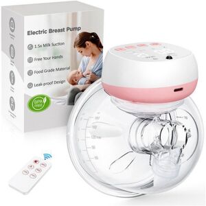 Tire-lait Électrique Sans Fil et Mains Libres-USB Rechargeable-2 Modes & 9 Niveaux dAspiration -Silencieux et Portable - Sans BPA - Publicité Tire-lait Électrique Sans Fil et Mains Libres-USB Rechargeable-2 Modes & 9 Niveaux dAspiration -Silencieux et Portable - Sans BPA - Publicité