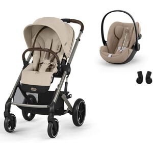CYBEX - Poussette Duo Balios S Lux + Siège auto Cloud G Plus Almond Beige Beige - Publicité CYBEX - Poussette Duo Balios S Lux + Siège auto Cloud G Plus Almond Beige Beige - Publicité