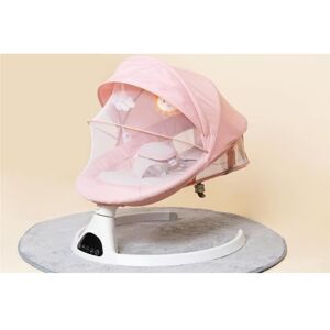 DRIPEX Balancelle bébé -Transat électrique avec télécommande5 amplitudes de balançoire + musique Bluetooth (rose) Rose - Publicité DRIPEX Balancelle bébé -Transat électrique avec télécommande5 amplitudes de balançoire + musique Bluetooth (rose) Rose - Publicité