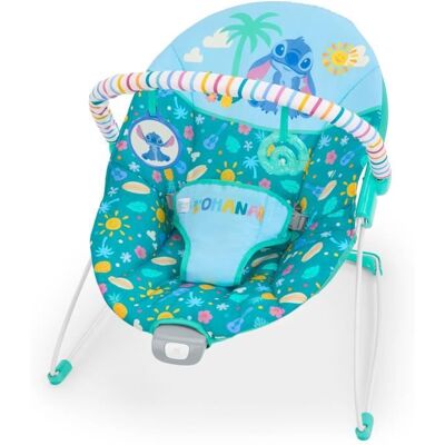 Bright Starts DISNEY BABY - STITCH - Transat bébé Arche avec jouets déveil amovible Vibrations apaisantes évolutif de 0 à 6 mois Bleu - Publicité Bright Starts DISNEY BABY - STITCH - Transat bébé Arche avec jouets déveil amovible Vibrations apaisantes évolutif de 0 à 6 mois Bleu - Publicité