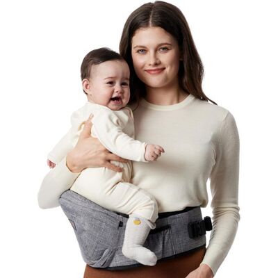 Momcozy Porte-bébé Ergonomique Réglable Pour Nouveau-nés et Tout-petits Jusquà 20 kgGris Moyen Gris - Publicité Momcozy Porte-bébé Ergonomique Réglable Pour Nouveau-nés et Tout-petits Jusquà 20 kgGris Moyen Gris - Publicité