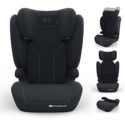 Siège auto Kinderkraft I-SPARK 2 PLUS i-Size 100-150 cm 2 en 1 booster H-GUARD SPS appuie-tête réglable noir Noir - Publicité Siège auto Kinderkraft I-SPARK 2 PLUS i-Size 100-150 cm 2 en 1 booster H-GUARD SPS appuie-tête réglable noir Noir - Publicité