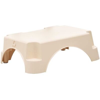 THERMOBABY Marchepied large antidérapant Babyscale Blanc - Publicité THERMOBABY Marchepied large antidérapant Babyscale Blanc - Publicité