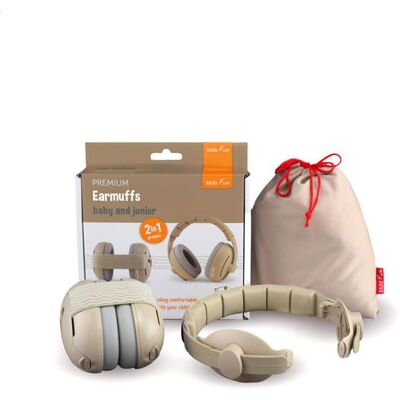 ZAZU - Casque antibruit évolutif Beige Beige - Publicité ZAZU - Casque antibruit évolutif Beige Beige - Publicité