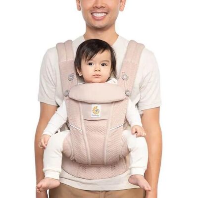 NOBRAND Porte-bébé Ergobaby Omni Breeze - SoftFlex Mesh : Quartz Rose Rose - Publicité NOBRAND Porte-bébé Ergobaby Omni Breeze - SoftFlex Mesh : Quartz Rose Rose - Publicité
