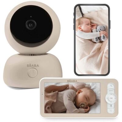 BEABA - Ecoute bébé video Zen Premium 2 Terre Dargile Beige - Publicité BEABA - Ecoute bébé video Zen Premium 2 Terre Dargile Beige - Publicité