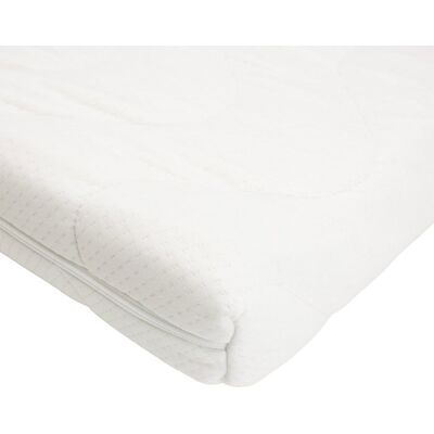 Babycalin - Matelas bébé Maxi Confort 70x140 cm - Matelassé et déhoussable - 10 cm Blanc - Publicité Babycalin - Matelas bébé Maxi Confort 70x140 cm - Matelassé et déhoussable - 10 cm Blanc - Publicité
