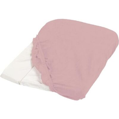 CANDIDE Housse Matelas à Langer Eponge 50x75cm Vieux Rose Rose - Publicité CANDIDE Housse Matelas à Langer Eponge 50x75cm Vieux Rose Rose - Publicité