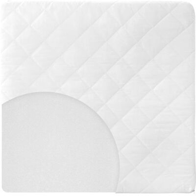 Matelas pour Parc Bébé ROBA - 100 x 100 cm - Déhoussable - Blanc Blanc - Publicité Matelas pour Parc Bébé ROBA - 100 x 100 cm - Déhoussable - Blanc Blanc - Publicité