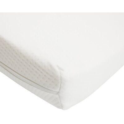 Babycalin - Matelas bébé Confort 60x120 cm - Déhoussable - 12 cm Blanc - Publicité Babycalin - Matelas bébé Confort 60x120 cm - Déhoussable - 12 cm Blanc - Publicité