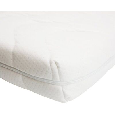 Babycalin - Matelas bébé Confort 70x140 cm - Déhoussable - 12 cm Blanc - Publicité Babycalin - Matelas bébé Confort 70x140 cm - Déhoussable - 12 cm Blanc - Publicité