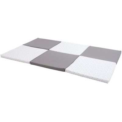 Tapis déveil XL - CANDIDE - Evolutif 5-en-1 - Gris / Etoiles Gris - Publicité Tapis déveil XL - CANDIDE - Evolutif 5-en-1 - Gris / Etoiles Gris - Publicité