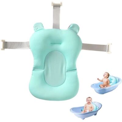 Coussin de Baignoire Bébé Coussin Bain Tapis de Bain Bebe- Portable Bain Coussin Flottant pour Bébé pour Nouveau-Né Coussin dair Blanc - Publicité Coussin de Baignoire Bébé Coussin Bain Tapis de Bain Bebe- Portable Bain Coussin Flottant pour Bébé pour Nouveau-Né Coussin dair Blanc - Publicité
