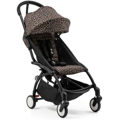 STOKKE - Poussette YOYO 3 Pack 6+ Léopard Cadre Noir Noir - Publicité STOKKE - Poussette YOYO 3 Pack 6+ Léopard Cadre Noir Noir - Publicité