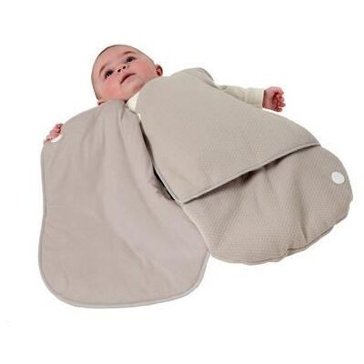 Douillette Cache Cœur Ouatinée Taupe 55cm - CANDIDE - Pour Bébé - De la naissance à 3 mois Marron - Publicité Douillette Cache Cœur Ouatinée Taupe 55cm - CANDIDE - Pour Bébé - De la naissance à 3 mois Marron - Publicité
