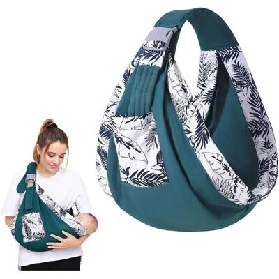 NOBRAND Porte Bébé Ergonomique Porte Bebe Hanche 3 Façons de Porter pour Convient aux Tout Petits de 0 à 36 Mois Jusquà 20 KGVert - Publicité NOBRAND Porte Bébé Ergonomique Porte Bebe Hanche 3 Façons de Porter pour Convient aux Tout Petits de 0 à 36 Mois Jusquà 20 KGVert - Publicité