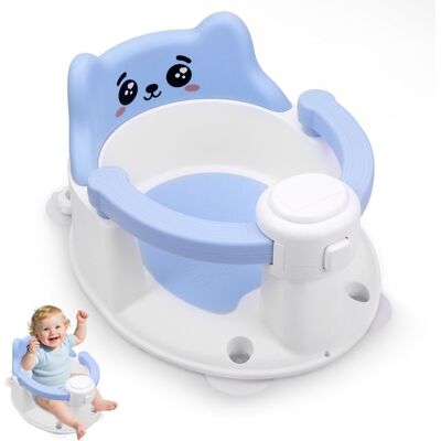 LXMZYJ Siège de Bain pour Bébé à Partir de 6 Mois Anneau de Bain avec 4 Ventouses pour la Douche ou Baignoire Chaise de Bain pour Bébé - Publicité LXMZYJ Siège de Bain pour Bébé à Partir de 6 Mois Anneau de Bain avec 4 Ventouses pour la Douche ou Baignoire Chaise de Bain pour Bébé - Publicité