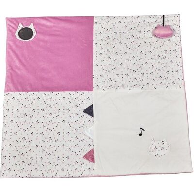 Baby Price - 96cm Mat - Multicolore Blanc - Activity mat - Publicité Baby Price - 96cm Mat - Multicolore Blanc - Activity mat - Publicité
