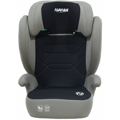 Siège auto - NANIA - Belem - Groupe 2/3 - I-size - 100/150 cm - 4 à 12 ans - Protection Latérale - Appui-tête Réglable - Noir Noir - Publicité Siège auto - NANIA - Belem - Groupe 2/3 - I-size - 100/150 cm - 4 à 12 ans - Protection Latérale - Appui-tête Réglable - Noir Noir - Publicité
