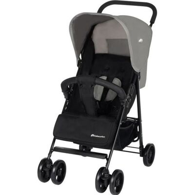 BÉBÉ CONFORT BEBECONFORT FOGGY Poussette canne compacte légère dès la naissance jusquà 15 kg position allongée Tinted Gray Noir - Publicité BÉBÉ CONFORT BEBECONFORT FOGGY Poussette canne compacte légère dès la naissance jusquà 15 kg position allongée Tinted Gray Noir - Publicité