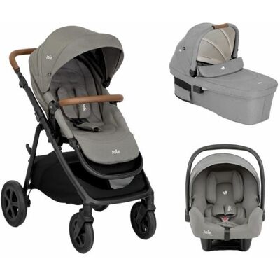 JOIE - Poussette trio Alore + siège-auto I-Snug 2 + nacelle Ramble XL Pebble - Publicité JOIE - Poussette trio Alore + siège-auto I-Snug 2 + nacelle Ramble XL Pebble - Publicité