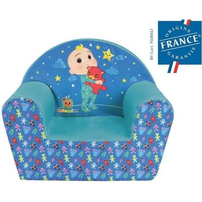 Fun house cocomelon fauteuil club pour enfant origine france garantie h.42 x l.52 x p.33 cm Bleu - Publicité Fun house cocomelon fauteuil club pour enfant origine france garantie h.42 x l.52 x p.33 cm Bleu - Publicité